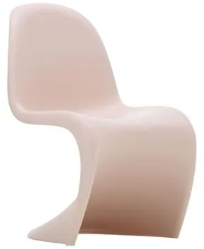 Vitra Panton Junior Vaikiška kėdė Matinė Rožinė