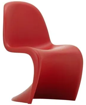 Vitra Panton Junior Vaikiška kėdė Klasikinė Raudona