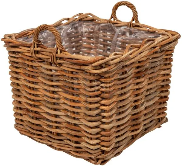 Kvadratinis krepšys su rankenomis 60x60x50cm