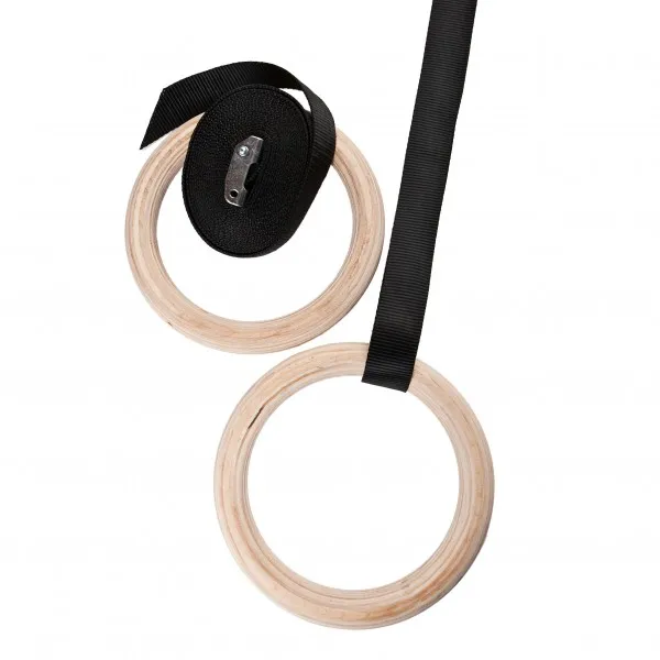Nordic Fighter Roman Rings Gimnastikos žiedai Medis