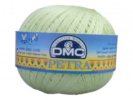 DMC Petra nr. 8 Nėrimo siūlai Unicolor 5772 Pistacija