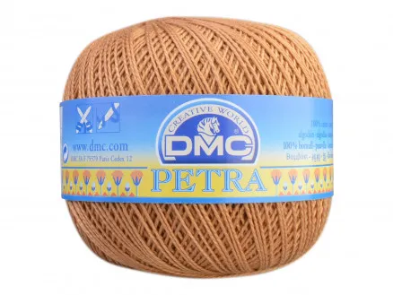 DMC Petra nr. 5 Nėrimo siūlai Unicolor 5436 Karamelė