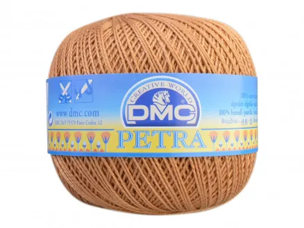 DMC Petra nr. 8 Nėrimo siūlai Unicolor 5436 Karamelė
