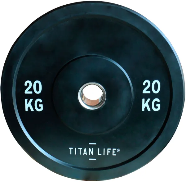 Titan Life Rubber Bumper Plate 20 kg Svorio plokštė